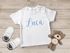 Baby T-Shirt mit Namen personalisiert Wunschname Junge Mädchen kurzarm Bio-Baumwolle SpecialMe®preview