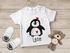 Baby T-Shirt mit Namen personalisiertTiermotive little Fox Fuchs Pinguin Panda kurzarm Bio-Baumwolle SpecialMe®preview