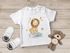 Baby T-Shirt mit Namen Tier-Motive Nashorn Löwe Elefant Watercolor Junge Mädchen kurzarm Bio-Baumwolle SpecialMe®preview