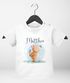 Baby T-Shirt mit Namen Tiermotive Bär Hase Fuchs personalisierte Geschenke Geburt Junge Mädchen kurzarm Bio-Baumwolle SpecialMe® preview