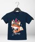 Baby T-Shirt Name personalisiert Boho Fuchs Tier-Motive Bedrucken Junge Mädchen kurzarm Bio-Baumwolle SpecialMe®preview