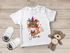 Baby T-Shirt Name personalisiert Boho Fuchs Tier-Motive Bedrucken Junge Mädchen kurzarm Bio-Baumwolle SpecialMe®preview