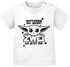 Baby T-Shirt Parodie erster oder zweiter Geburtstag lustiger Spruch Geburtstagsshirt kurzarm Bio-Baumwolle MoonWorks®preview