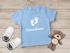 Baby T-Shirt personalisierbar mit Namen Babyfüßchen Wunschname personalisierte Geschenke Geburt Junge Mädchen kurzarm SpecialMe®preview