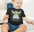 Baby T-Shirt personalisiert mit Namen Baby-Yoda Spruch Lustig Episode 1 Geburtstagsshirt Jungen Mädchen Moonworks®preview