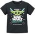 Baby T-Shirt personalisiert mit Namen Baby-Yoda Spruch Lustig Episode 1 Geburtstagsshirt Jungen Mädchen Moonworks®preview