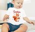 Baby T-Shirt personalisiert mit Namen bedrucken Eichhörnchen Print Namensgeschenke Baby Geburt Taufe Junge/Mädchen SpecialMe®preview