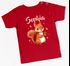Baby T-Shirt personalisiert mit Namen bedrucken Eichhörnchen Print Namensgeschenke Baby Geburt Taufe Junge/Mädchen SpecialMe®preview