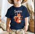 Baby T-Shirt personalisiert mit Namen bedrucken Eichhörnchen Print Namensgeschenke Baby Geburt Taufe Junge/Mädchen SpecialMe®preview