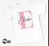 Baby T-Shirt personalisiert mit Namen und Anfangsbuchstabe Wunschname Pastell-Design Mädchen Jungen Baumwolle SpecialMe®preview