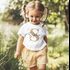 Baby T-Shirt personalisiert mit Namen und Anfangsbuchstabe Wunschname Pastell-Design Mädchen Jungen Baumwolle SpecialMe®preview