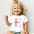 Baby T-Shirt personalisiert mit Namen und Anfangsbuchstabe Wunschname Pastell-Design Mädchen Jungen Baumwolle SpecialMe®preview