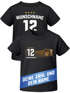 Baby T-Shirt WM Fußball-Sommer 2026 Deutschlandshirt Trikot-Stil personalisiert Name Nummer Fußball Fanshirt Baumwolle Moonworks®preview