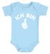Babybody erster Geburtstag Ich bin 1 Comic-Hand Daumen Geschenk für einjähriges Kind kurzarm Body Baumwolle Moonworks®preview