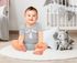 Babybody erster Geburtstag Ich bin 1 Comic-Hand Daumen Geschenk für einjähriges Kind kurzarm Body Baumwolle Moonworks®preview