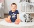 Babybody erster Geburtstag lustiger Spruch Ich bin schon 1 jetzt wird's gefährlich kurzarm Body Baumwolle Moonworks®preview