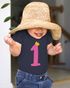 Babybody erster Geburtstag Zahl 1 mit Krone kurzarm Body Bio-Baumwolle Geschenk für Einjährige Moonworks®preview