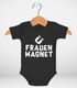 Babybody für Jungen lustige Aufschrift Frauenmagnet kurzarm Bio-Baumwolle Moonworks®preview