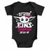 Babybody Mädchen personalisiert mit Name und Zahl anpassbar 1 2 3 Baby- Motiv kurzarm Body Bio-Baumwolle Moonworks®preview