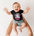 Babybody Mädchen personalisiert mit Name und Zahl anpassbar 1 2 3 Baby- Motiv kurzarm Body Bio-Baumwolle Moonworks®preview