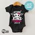 Babybody Mädchen personalisiert mit Name und Zahl anpassbar 1 2 3 Baby- Motiv kurzarm Body Bio-Baumwolle Moonworks®preview