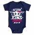 Babybody Mädchen personalisiert mit Name und Zahl anpassbar 1 2 3 Baby- Motiv kurzarm Body Bio-Baumwolle Moonworks®preview