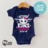 Babybody Mädchen personalisiert mit Name und Zahl anpassbar 1 2 3 Baby- Motiv kurzarm Body Bio-Baumwolle Moonworks®preview