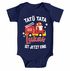 Babybody mit Namen und Alter Feuerwehr-Auto Zahl anpassbar 1 2 3 Geburtstag kurzarm Body Bio-Baumwolle Moonworks®preview