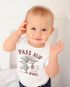 Babybody mit Spruch zum Geburtstag Ich bin jetzt Eins | Zwei | Drei Hase Tiere kurzarm Body Bio-Baumwolle Moonworks®preview