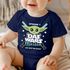 Babybody personalisiert Wunschname Motiv Baby-Yoda Spruch Lustig Episode 1 kurzarm Body Bio-Baumwolle Moonworks®preview