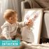 Babyposter mit Fußabdruck Handabdruck - personalisiertes Blumenposter Geschenke zur Geburt & Taufe SpecialMe®preview