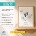 Babyposter mit Fußabdruck Handabdruck - personalisiertes Blumenposter mit Name & Geburtsdaten Geschenke zur Geburt & Taufe SpecialMe®preview