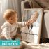 Babyposter personalisiert Fußabdruck Foto Geschenk zur Geburt Taufe 1. Geburtstag – Geburtsdaten -Babyzimmer Deko SpecialMe®preview
