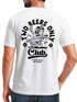 Backprint T-Shirt Herren Bier Spruch Motivprint Comicstil Sommer Party Strand Fashion Streetstyle Neverless®preview