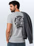 Backprint T-Shirt Herren Bier Spruch Motivprint Comicstil Sommer Party Strand Fashion Streetstyle Neverless®preview