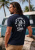 Backprint T-Shirt Herren Bier Spruch Motivprint Comicstil Sommer Party Strand Fashion Streetstyle Neverless®preview