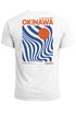 Backprint T-Shirt Herren Okinawa Japan Grafikshirt Retro Stil Minimalistisch Sommer Fashion Männer Baumwolle Neverless®preview