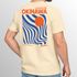 Backprint T-Shirt Herren Okinawa Japan Grafikshirt Retro Stil Minimalistisch Sommer Fashion Männer Baumwolle Neverless®preview
