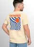 Backprint T-Shirt Herren Okinawa Japan Grafikshirt Retro Stil Minimalistisch Sommer Fashion Männer Baumwolle Neverless®preview