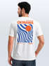 Backprint T-Shirt Herren Okinawa Japan Grafikshirt Retro Stil Minimalistisch Sommer Fashion Männer Baumwolle Neverless®preview