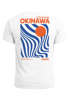 Backprint T-Shirt Herren Okinawa Japan Grafikshirt Retro Stil Minimalistisch Sommer Fashion Männer Baumwolle Neverless®preview