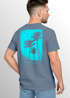 Backprint T-Shirt Herren Palmen Fotoprint Vintage Retro Aufdruck  Streetwear Männer Fashion Sommer Neverless®preview