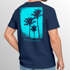 Backprint T-Shirt Herren Palmen Fotoprint Vintage Retro Aufdruck  Streetwear Männer Fashion Sommer Neverless®preview