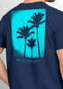 Backprint T-Shirt Herren Palmen Fotoprint Vintage Retro Aufdruck  Streetwear Männer Fashion Sommer Neverless®preview