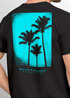 Backprint T-Shirt Herren Palmen Fotoprint Vintage Retro Aufdruck  Streetwear Männer Fashion Sommer Neverless®preview