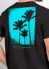 Backprint T-Shirt Herren Palmen Fotoprint Vintage Retro Aufdruck  Streetwear Männer Fashion Sommer Neverless®preview