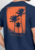 Backprint T-Shirt Herren Palmen Fotoprint Vintage Retro Aufdruck  Streetwear Männer Fashion Sommer Neverless®preview