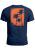 Backprint T-Shirt Herren Palmen Fotoprint Vintage Retro Aufdruck  Streetwear Männer Fashion Sommer Neverless®preview