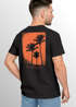 Backprint T-Shirt Herren Palmen Fotoprint Vintage Retro Aufdruck  Streetwear Männer Fashion Sommer Neverless®preview