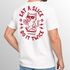 Backprint T-Shirt Herren Pizza Katze Spruch– Rückendruck im Comic-Stil – Printshirt Baumwolle Fashion Streetstyle Neverless®preview